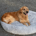 Bild in Galerie-Betrachter laden, Kuscheliges Hundebett (hellgrau)