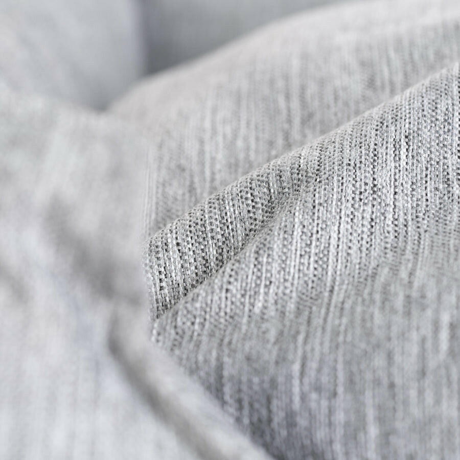 Hundebett mit hohem Rand "Nordic" (hellgrau) Details zum Bezug