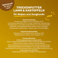 Bild in Galerie-Betrachter laden, Trockenfutter Lamm & Kartoffeln - Zusammensetzung
