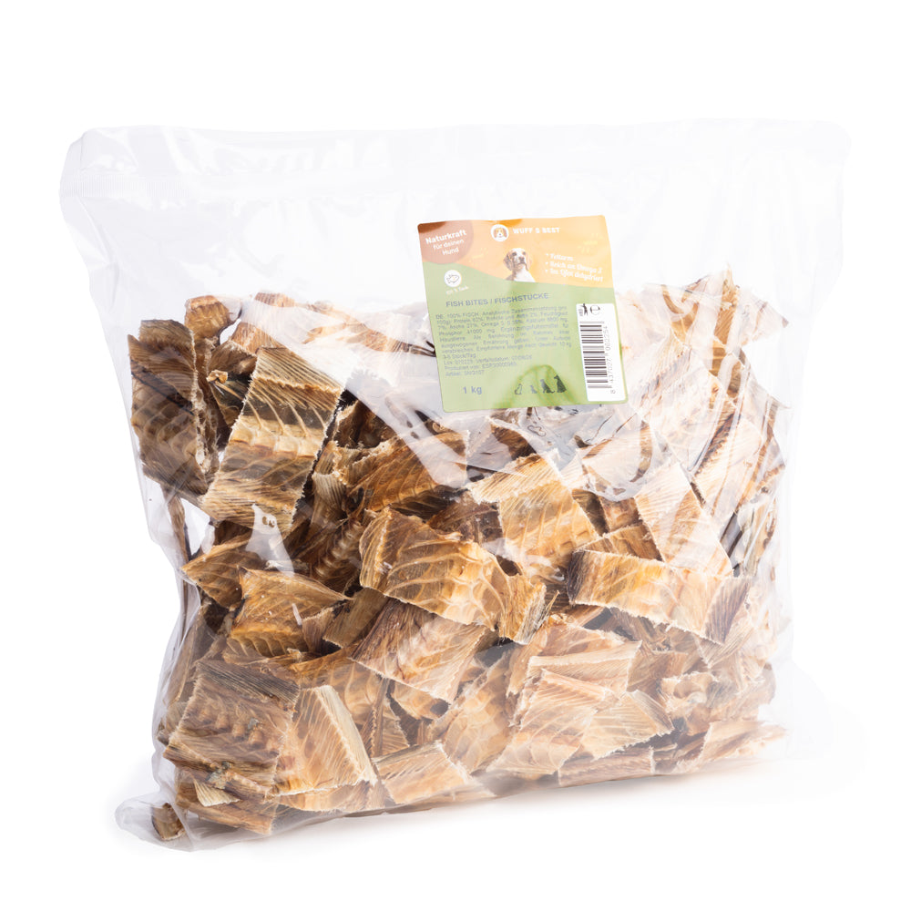 Variation getrocknete Fische für Hunde (70g oder 1.000g)