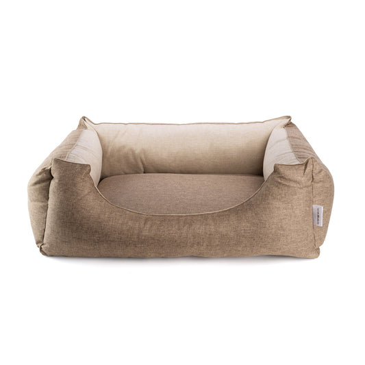 Orthopädisches Hundebett "Duo" (caramel)