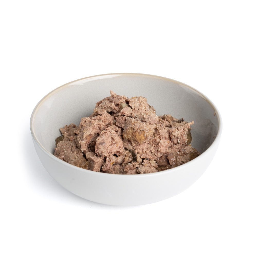 Nassfutter Huhn mit Karotte & Apfel (400g oder 800g Dose)