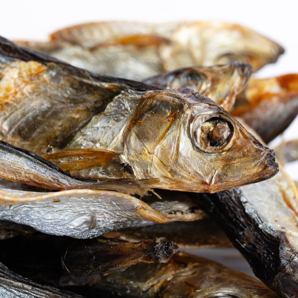 Getrocknete Sprotten für Hunde (70g oder 1.000g)