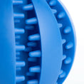 Bild in Galerie-Betrachter laden, Zahnpflege Ball für Hunde (marine-blau) im Detail