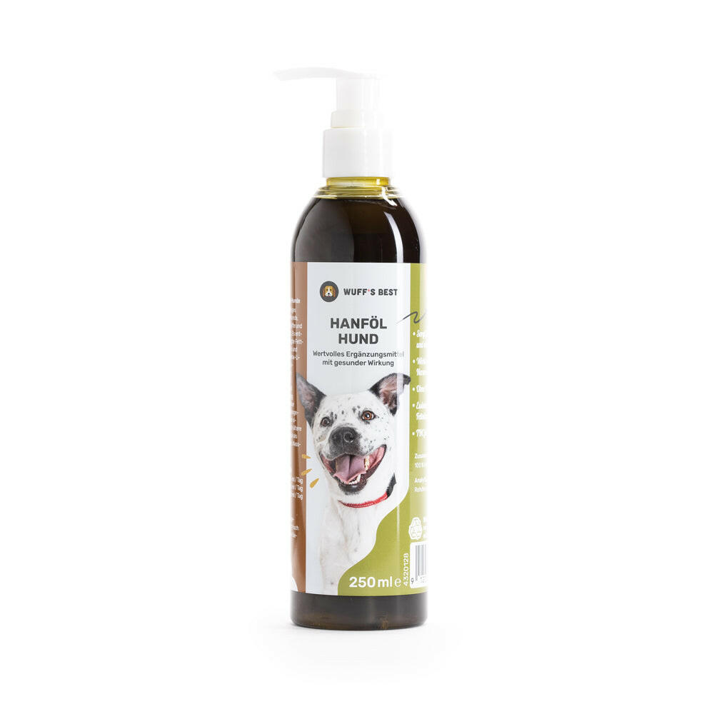 Hanföl Hund (250ml Flasche)