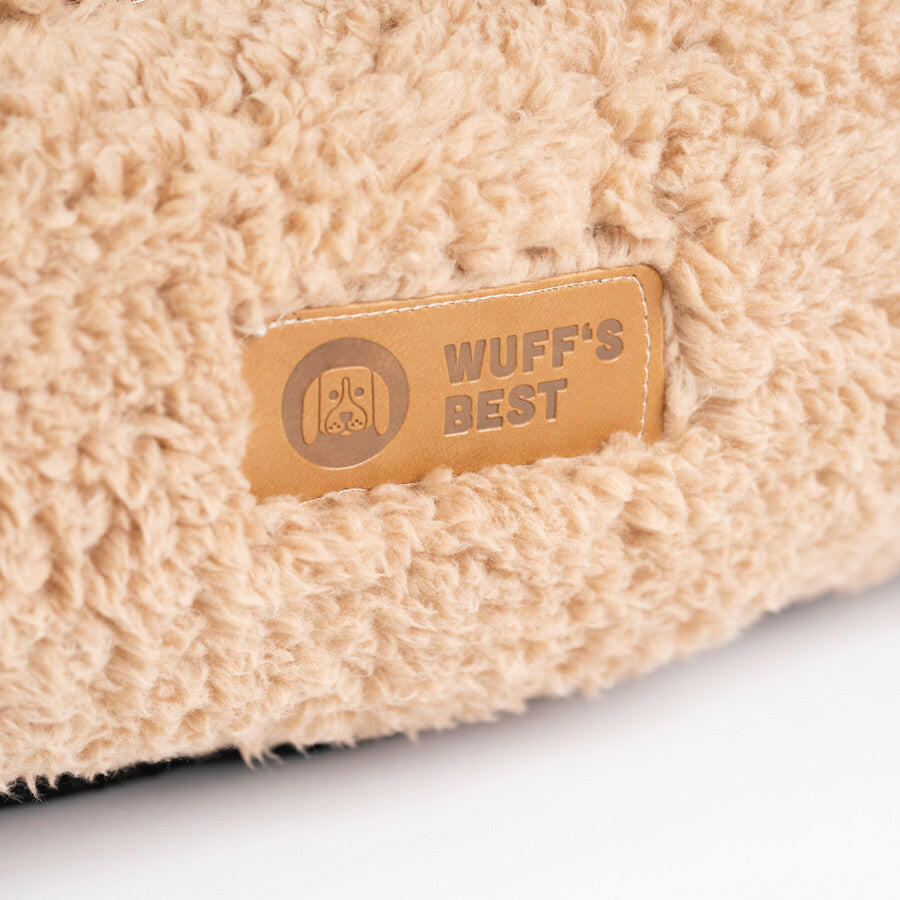 Hundebett Teddy (beige) Logodetails