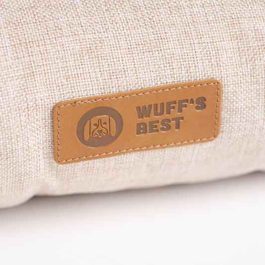 Hundebett Vanilla (beige) Logodetails