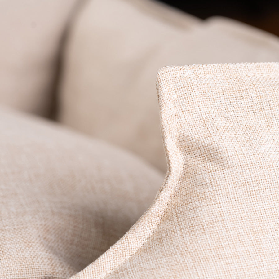 Hundebett Vanilla (beige) Strukturstoff Details