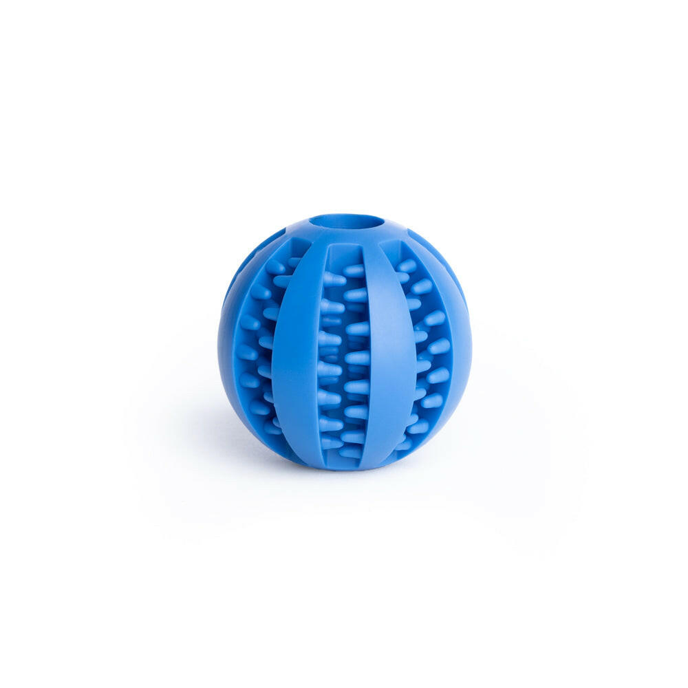 Zahnpflege Ball für Hunde (marine-blau) Größe M (58 mm)